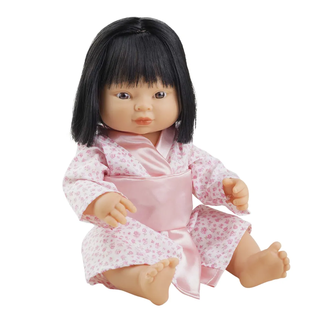 Poupée Play multiculturelle articulée Asian Girl - Nines d'Onil