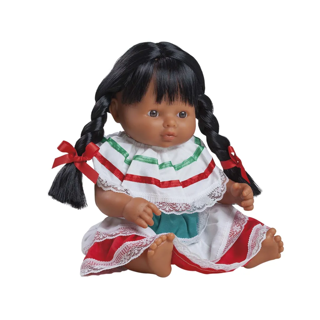 Poupée Play multiculturelle articulée Mexican Girl - Nines d'Onil
