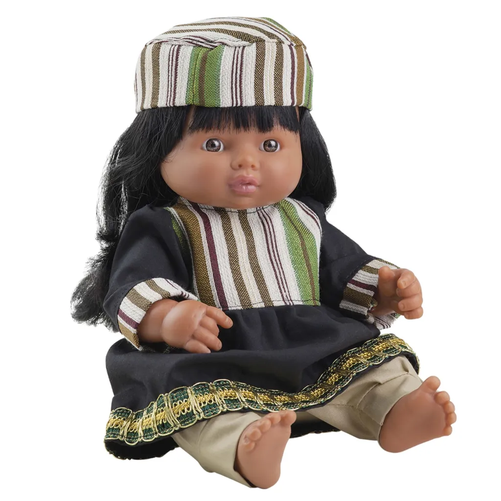 Multicultural Articulated Doll Play Pakistani Girl - Nines d'Onil