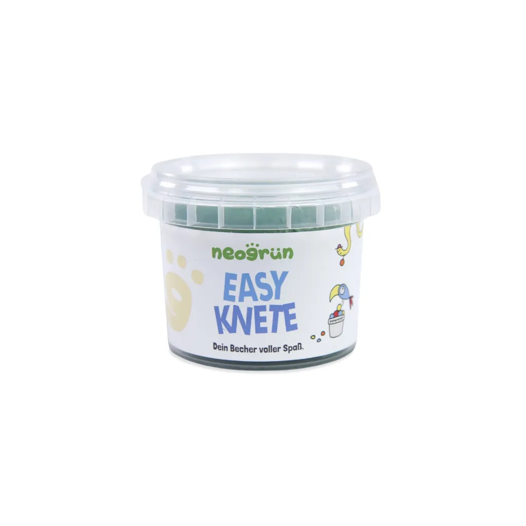 Pâte à modeler vegan bio facile 120 g Vert - Neogrün