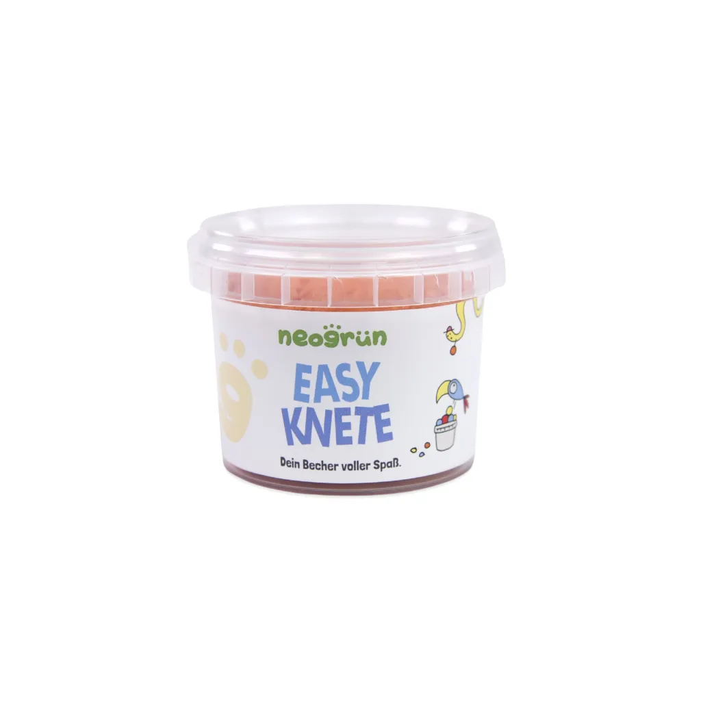 Pâte à modeler vegan bio facile 120 g Orange - Neogrün