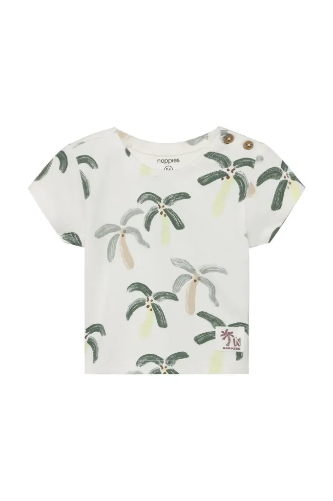 Short Sleeve T-shirt Egret - Noppies (68)