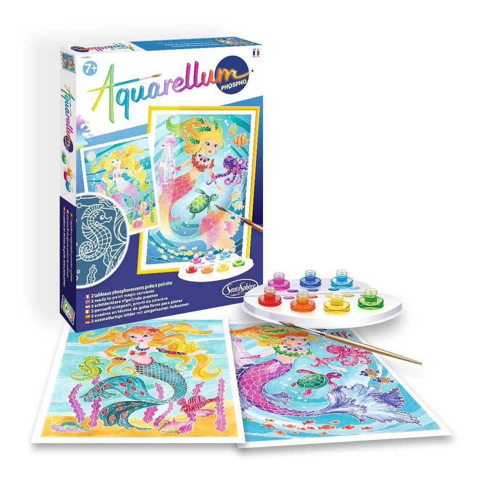 Aquarellum Phospho sur le thème des Sirènes -