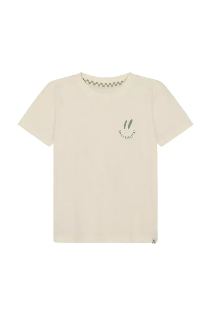 T-shirt MC Backprint Egret - Noppies (4 ans)