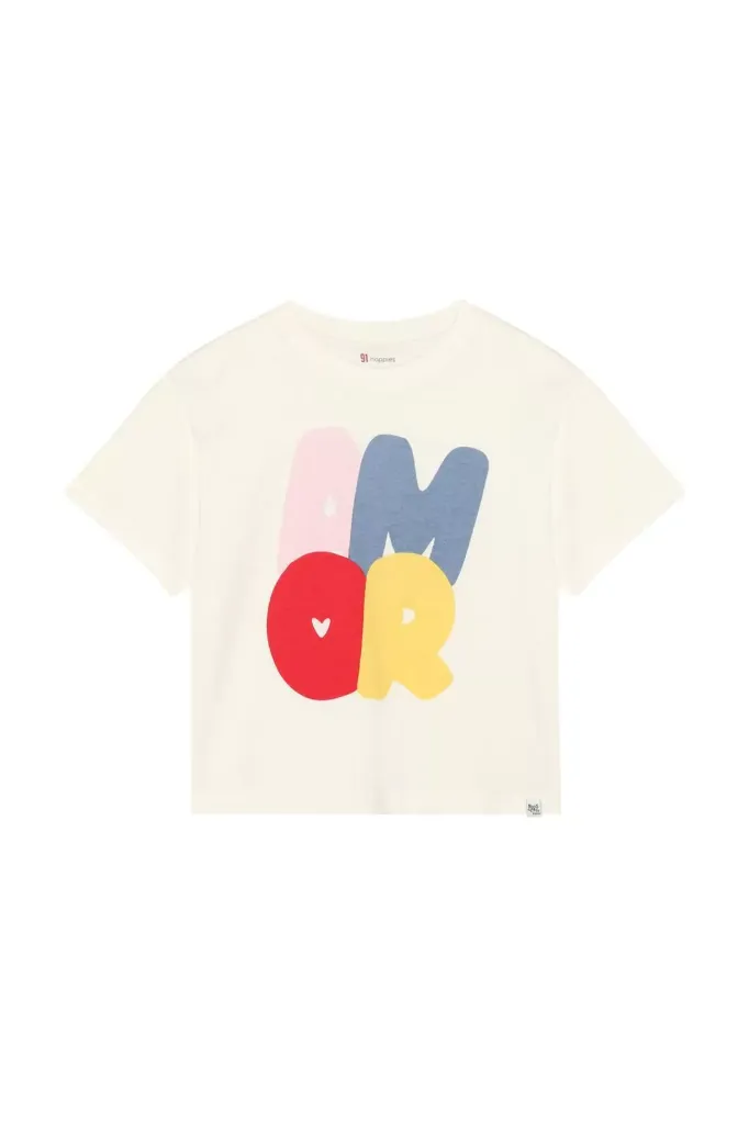 T-shirt MC Egret Amor - Noppies (4 ans)