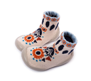Pantoffels Folk Flower