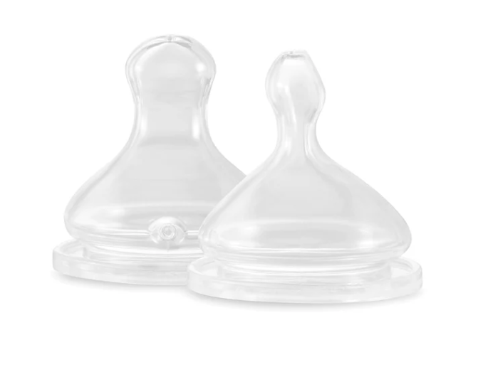 [ELHUXS] Duo de tétines - Débit "Extra-Lent" - Liste de naissance Charlotte Grossmann & Vick Badet