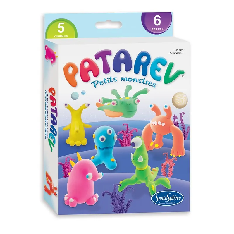 Pâte à modeler Patarev Petits Monstres - Liste d'anniversaire de Jean