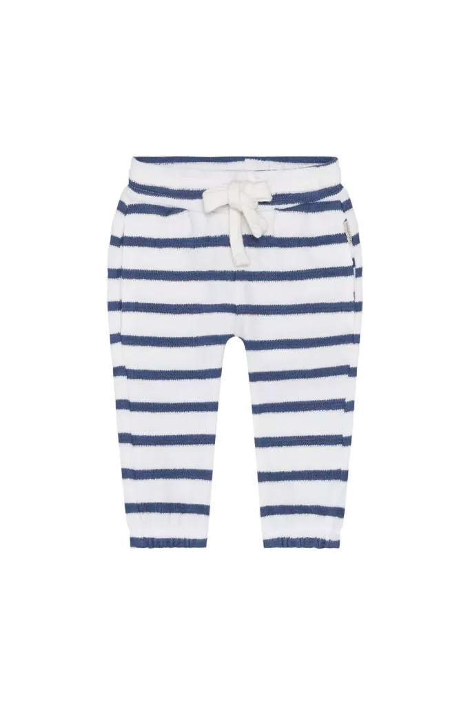 Trousers Gray Blue Stripe regular fit - Noppies (9 months)