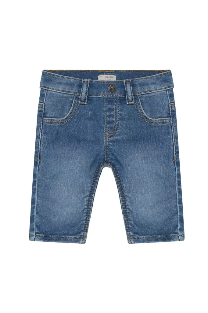 Jeans relaxed fit Medium Blue Wash - Noppies (9 months)