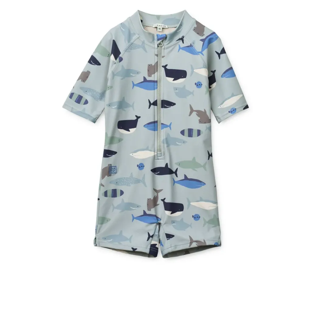 Combinaison de natation MC Shark Dove Blue (9 mois)