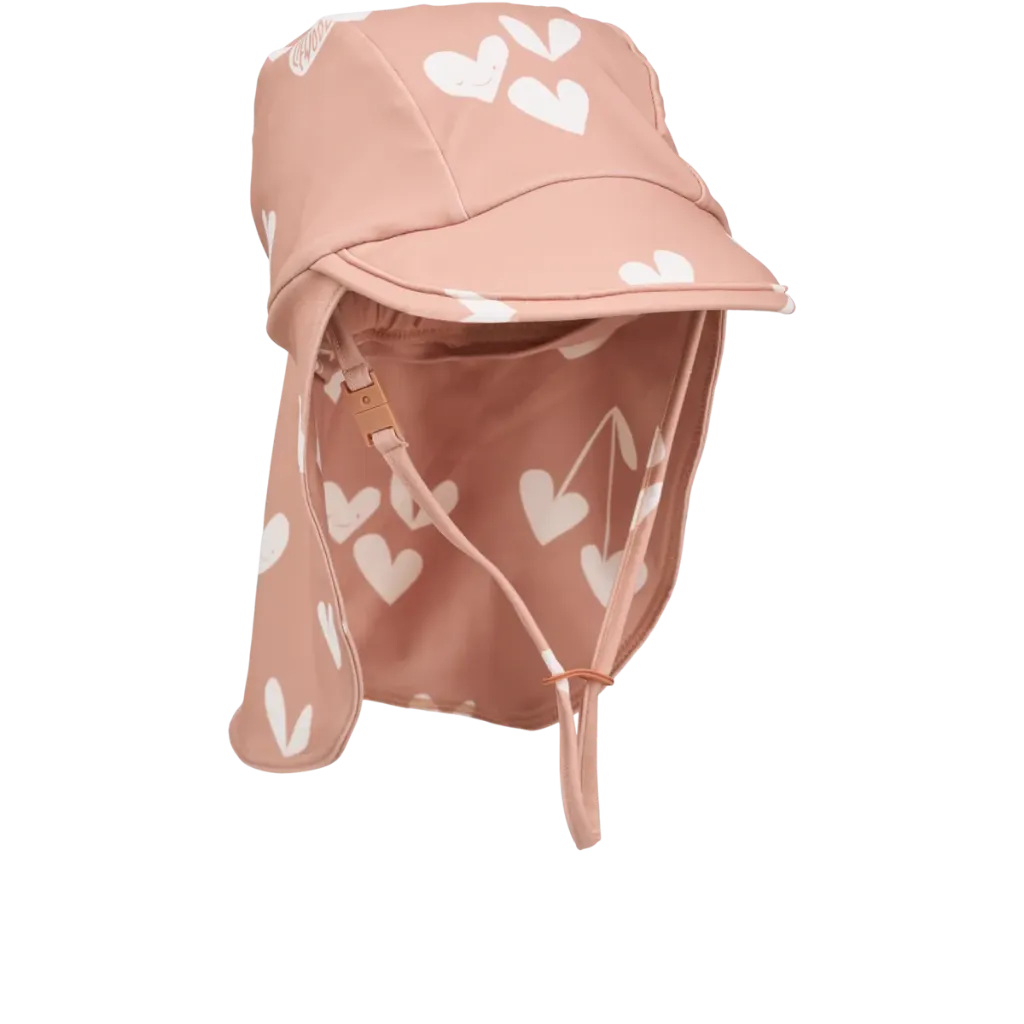 Swim Cap Cécilia Sweathearts Pale Tuscany - Liewood (1-2 ans)