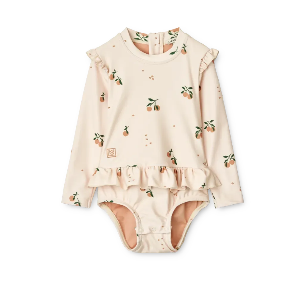 Combinaison de natation ML Sweathearts Pale Tuscany - Liewood (9 mois)