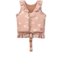 Gilet de natation Dove avec volants Sweethearts Pale tuscany  - Liewood