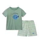 T-shirt Apia Printed Shortsleeve Tiger Beach - Liewood