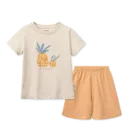 T-shirt Apia Printed Shortsleeve Tiger Beach - Liewood