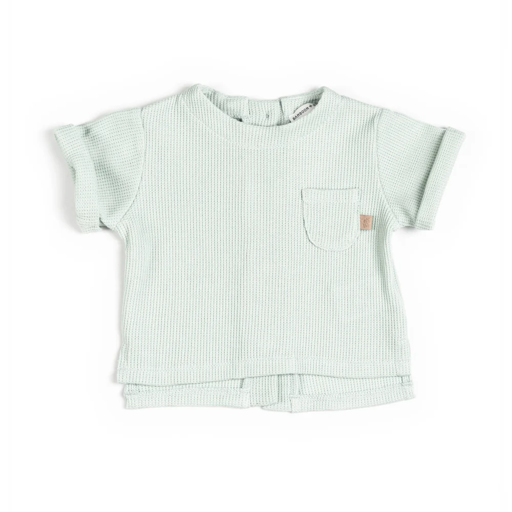 T-shirt MC Apertura Ocean Blue - Bamboom (3 mois)