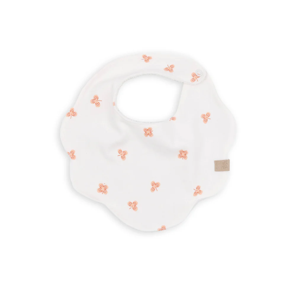 Bavoir Flower Print Lucky Leaves - Bamboom