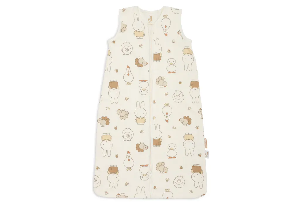Jersey Sleeping Bag 90cm Miffy Family Farm - Jollein
