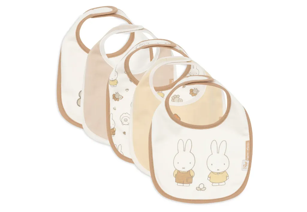 Duo de Langes Gaze de Coton 70x70cm Miffy Family Farm - Jollein