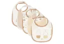 Assortiment de 5 Bavoirs Jersey Imperméable Miffy Family Farm - Jollein