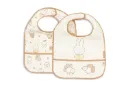 Assortiment de 2 Bavoirs Jersey Imperméable Miffy Family Farm - Jollein