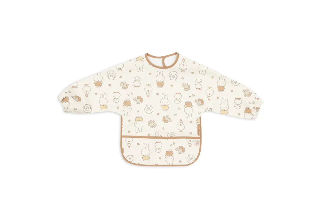 Assortiment de 2 Bavoirs Jersey Imperméable Miffy Family Farm - Jollein