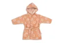 Terry Bathrobe Jacquard Flower 1-2 years - Jollein