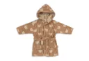 Terry Bathrobe Jacquard Teddy Bear 1-2 years - Jollein