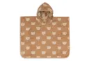 Poncho Éponge Terry Jacquard Teddy Bear réversible - Jollein