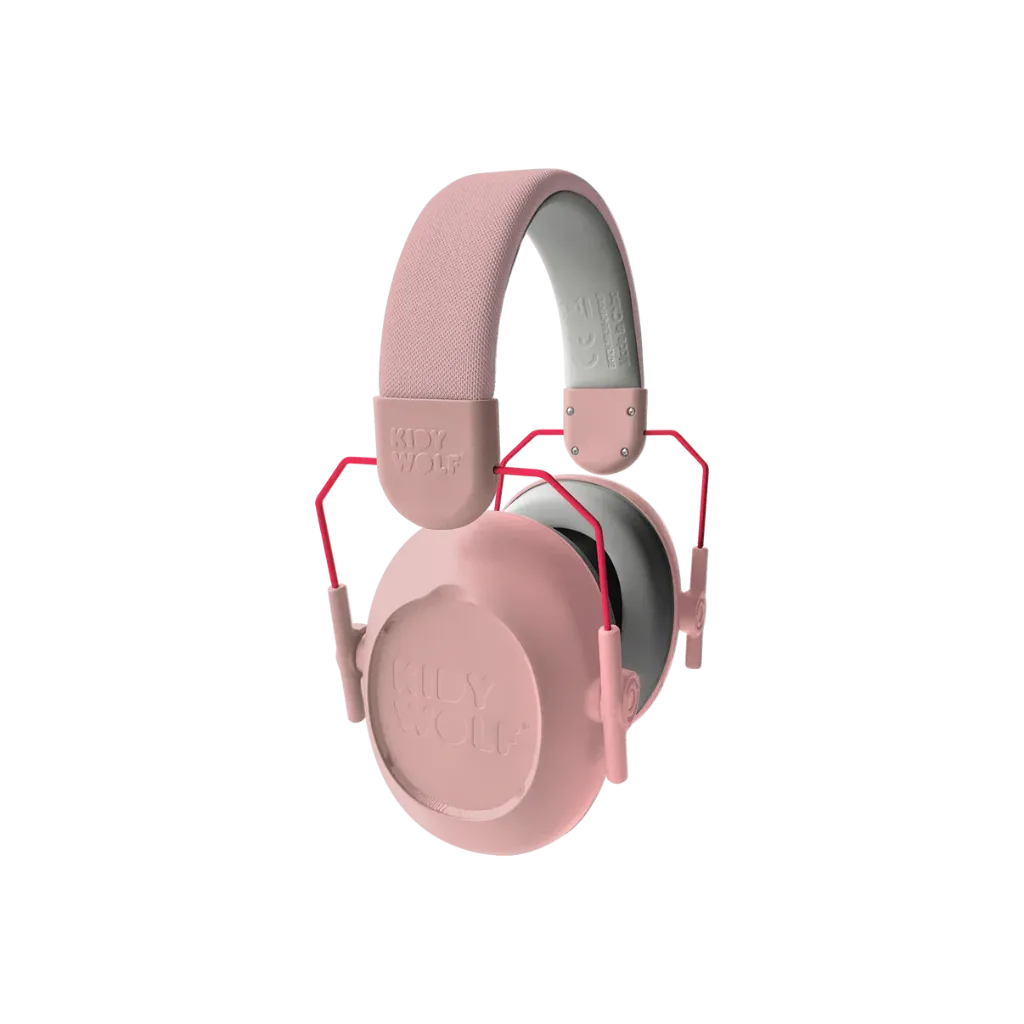 KIDYNOISE Casque anti bruit Rose - Kidywolf