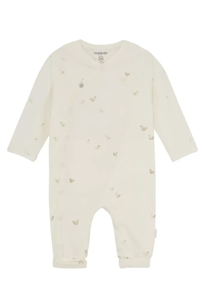 Pyjama ML Nolan Animals pattern Off White - Noppies (9 mois)