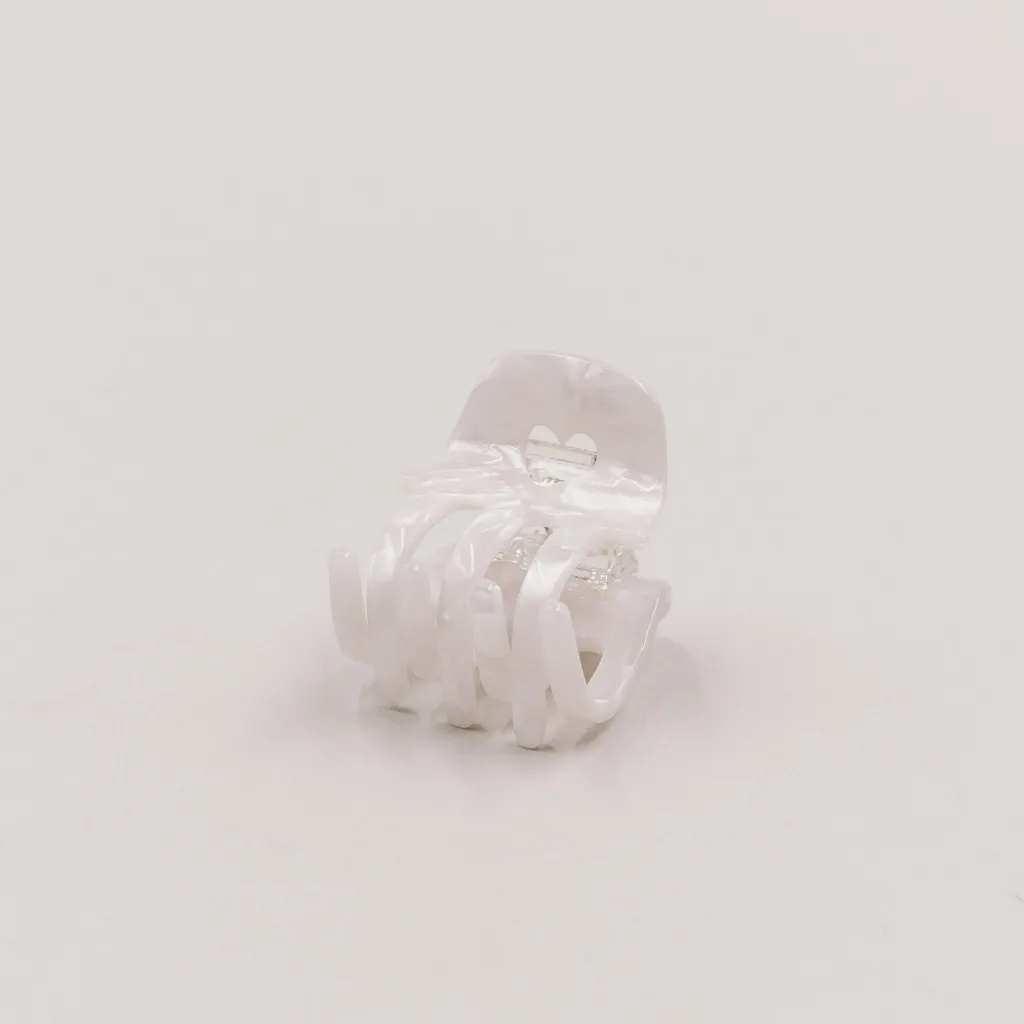 Petite pince cheveux coeur Perle - Eulenschnitt
