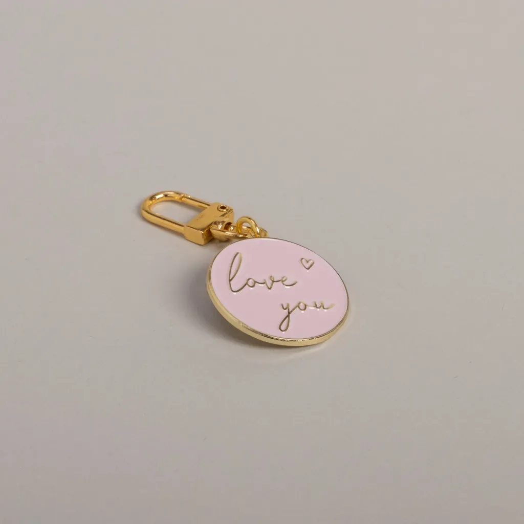 Love You Keychain - Eulenschnitt