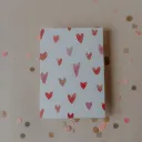 Watercolor Postcard Hearts - Eulenschnitt