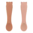 Duo de cuillères en silicone Mme Chat - Trixie