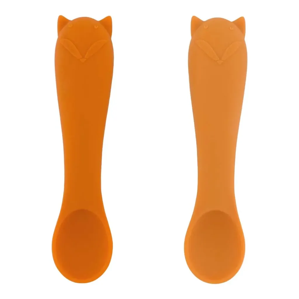 Premières cuillères pour bébé 2-pack Mr. Fox - Trixie