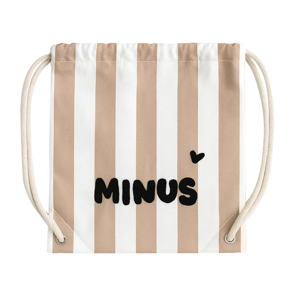 Sac à dos enfant Minus Rose Beige  - Zakuw