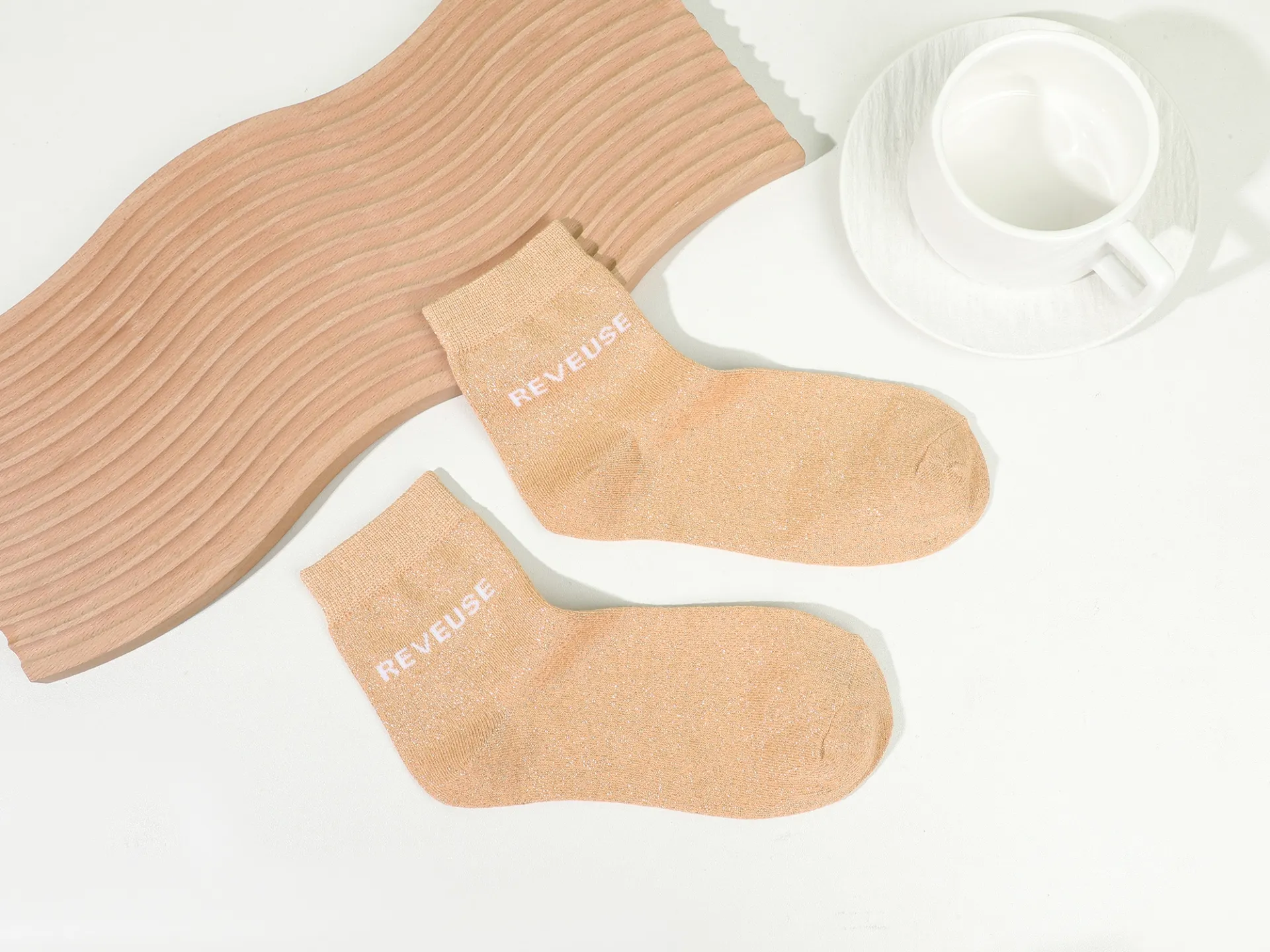 Chaussettes à paillettes Rêveuse - Inès Delaure