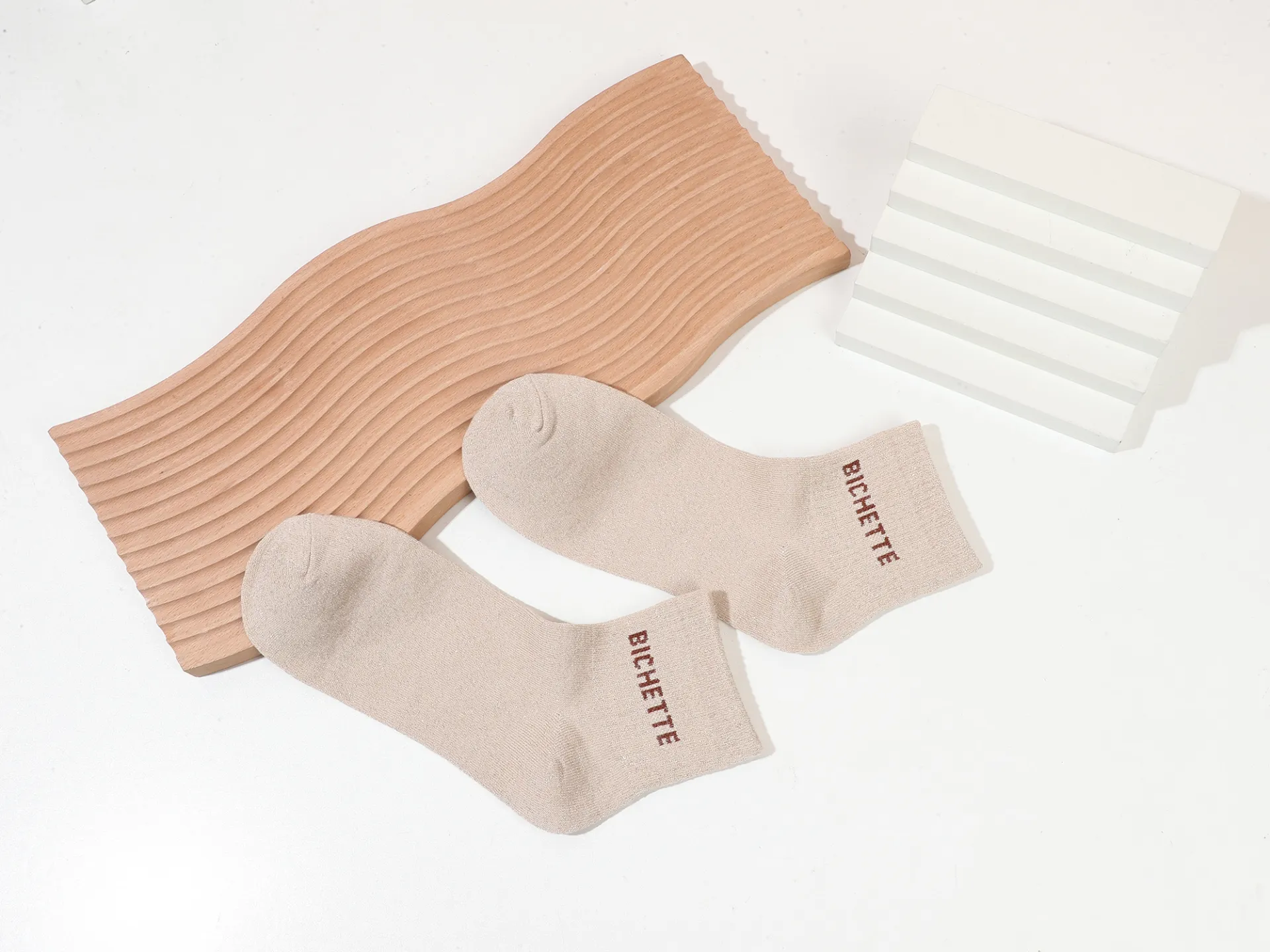 Chaussettes à paillettes Bichette - Inès Delaure