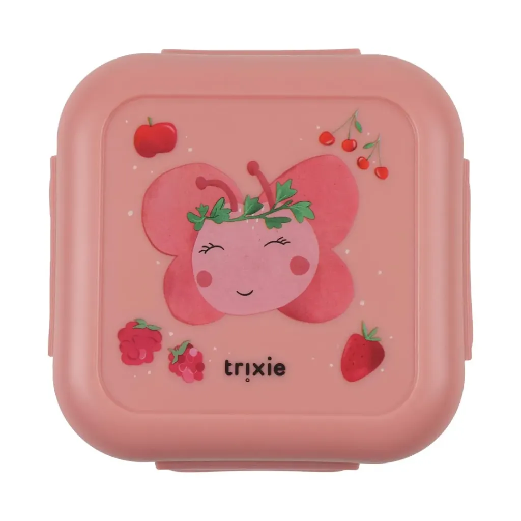 Boîte à goûter avec clips Fruity fairy Mrs. Butterfly - Trixie