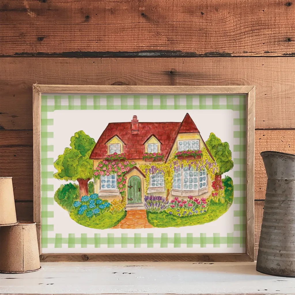 Affiche A4 Cuisine de Printemps - Caro from woodland