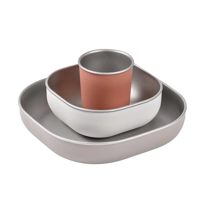 Coffret repas inox micro-ondable Terracotta - Liste de naissance d'Adèle Moreau et Nicolas De Moor