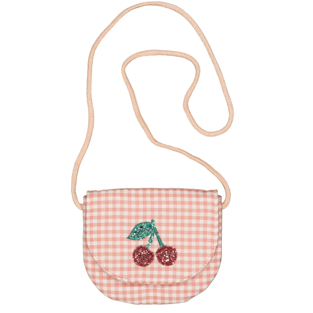 Petit sac banane Paillettes rose - Luciole et Petit Pois