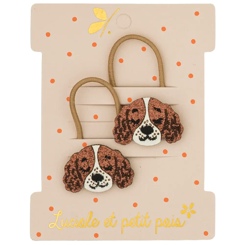 Élastiques mini paire Alba le springer - Luciole et Petit Pois