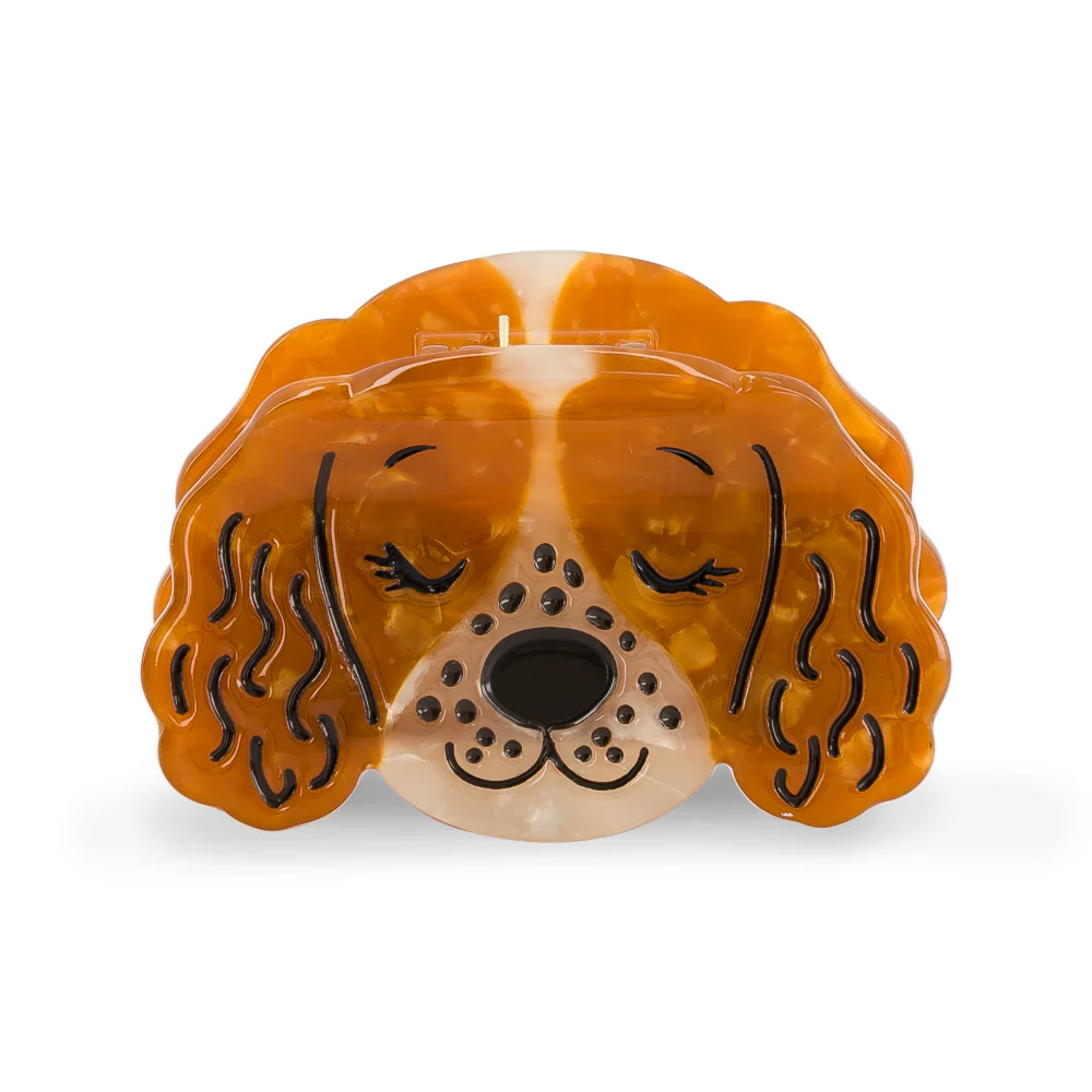 Alba the Springer Claw Clip - Luciole et Petit Pois