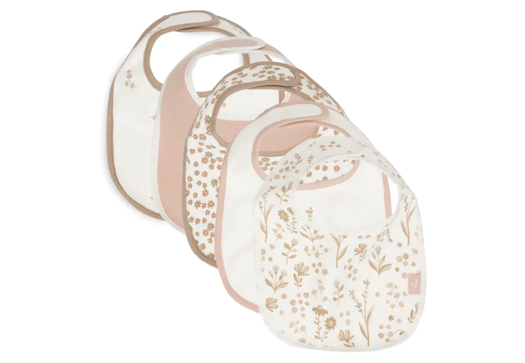 Waterproof Jersey Bib Bloomy (5pack) - Baby registry of Hélène Pollart and Simon Sabbatini