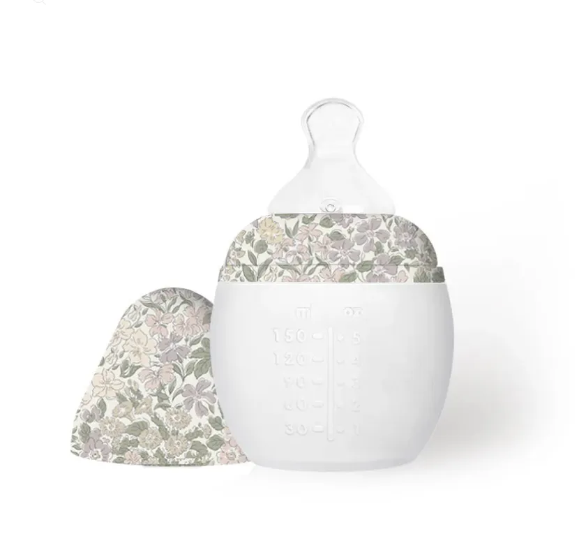 Biberon Anti-colique En Silicone BibRond 150ml Collection Liberty Johanna Louise Sand - Elhée