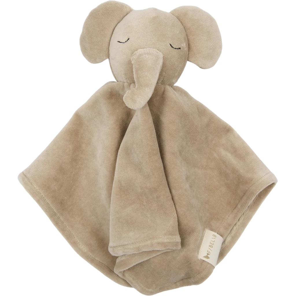 Doudou Cuddler Elephant Oxford Tan - Fabelab