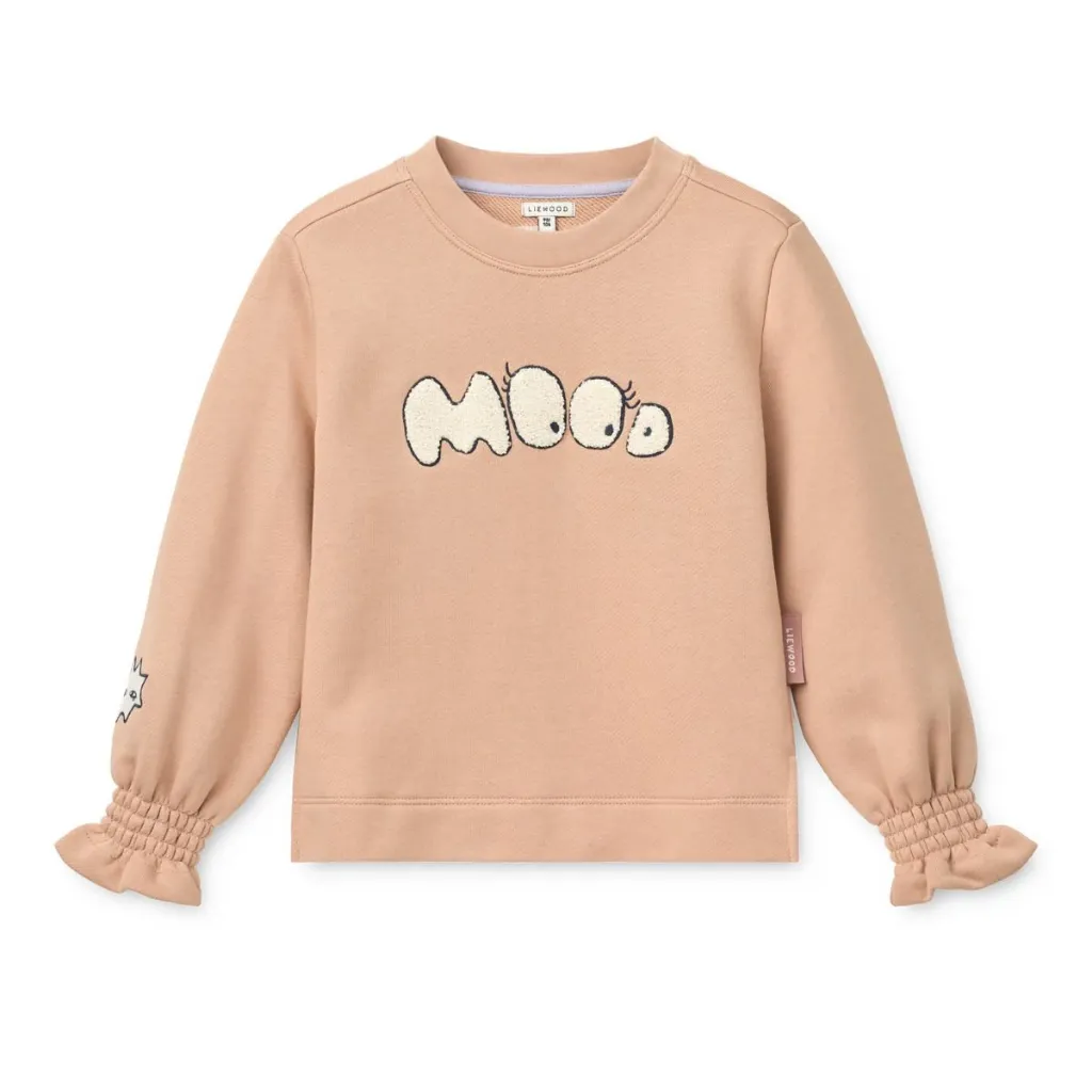 Sweat Ivey Mood Pale tuscany - Liewood (7-8 ans)